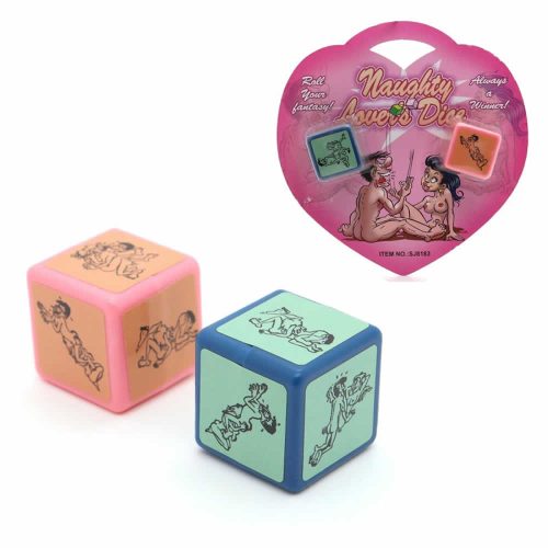 Kocke s položaji Naughty Dice