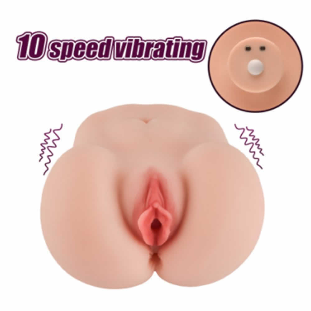 Lolita-LifeStyle-Realistic-sextoys-QSX-Yncx-vibrating-vagina-and-ass-3 Vibracijski vagina masturbator YNCX