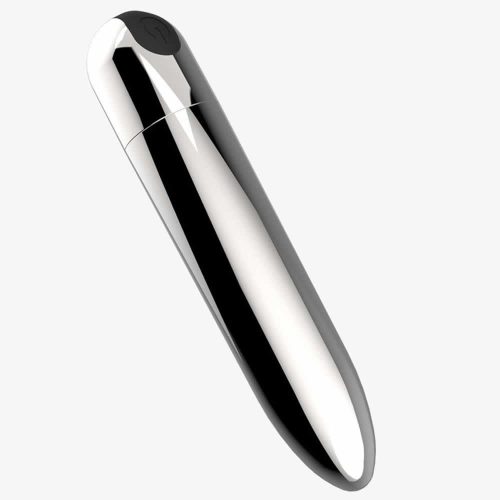 Lolita-LifeStyle-Rechargeable-vibrating-sex-bullet-long-silver-2 Mini žepni vibrator Happy Dream