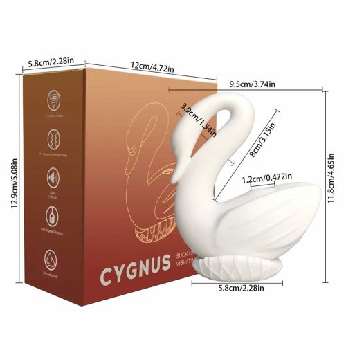 Dimenzije Sesalni stimulator za klitoris Swan