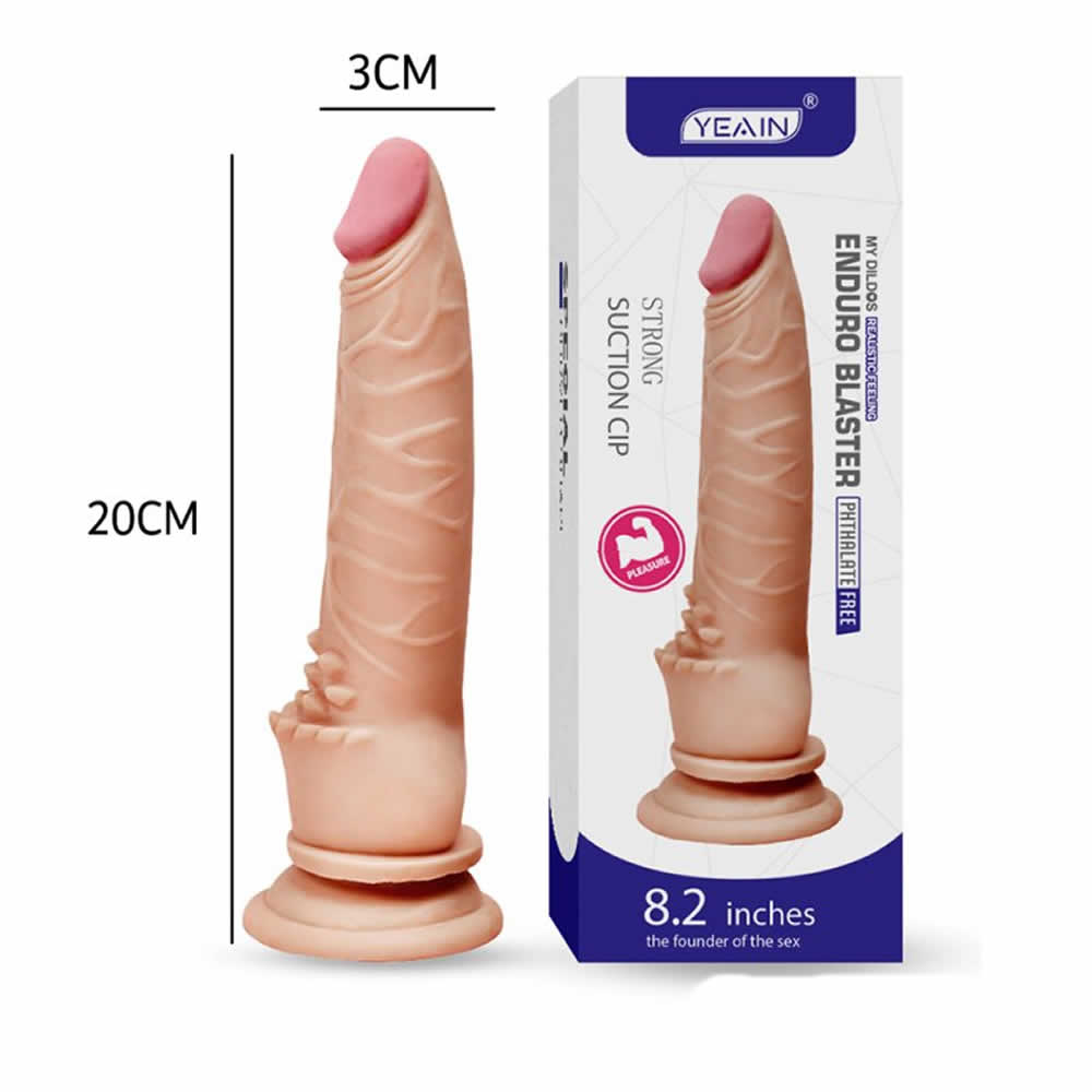 Lolita-LifeStyle-TPE-dildo-8.2inch-Yeain-3 Dildo Enduro blaster 8.2 inčev
