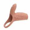 Vibracijski rokav za penis s stimulatorjem klitorisa