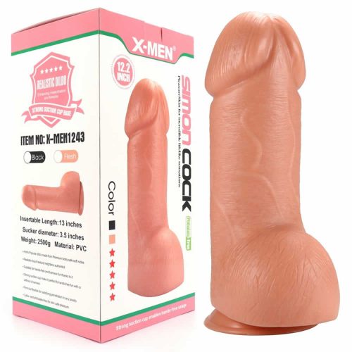 Lolita-LifeStyle-X-men-dildo-xxl-Simon-11.6inch-nude-1 Dildo Simons Cock X-Men