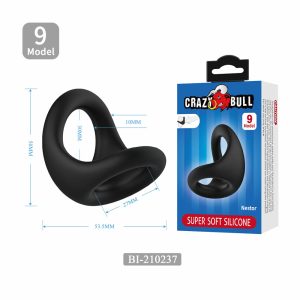 Lolita-Lifestyle-Crazy-Bull-cock-ring-model-9-Nestor-1 Obroček za penis Nestor Crazy Bull