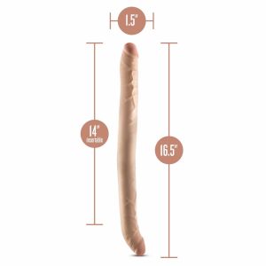 Dr Skin Posable Double dong 16.5 inch