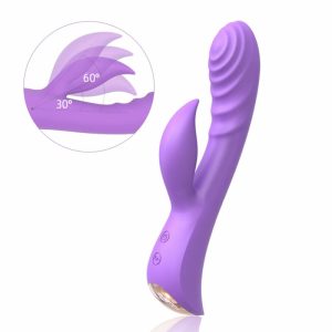 Fleksibilen rebrast Rabbit vibrator