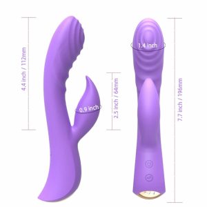 Fleksibilen rebrast Rabbit vibrator