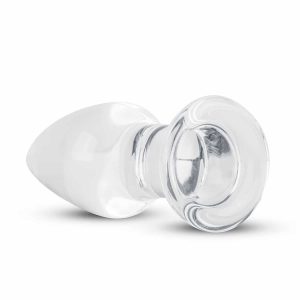 Lolita-Lifestyle-Gildo-Clear-Glass-Butt-plug-3 Steklen analni čep Gildo