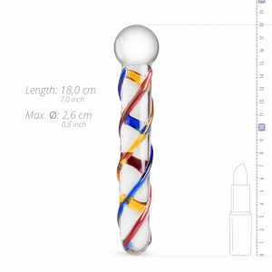 Steklen dildo No.10 Gildo