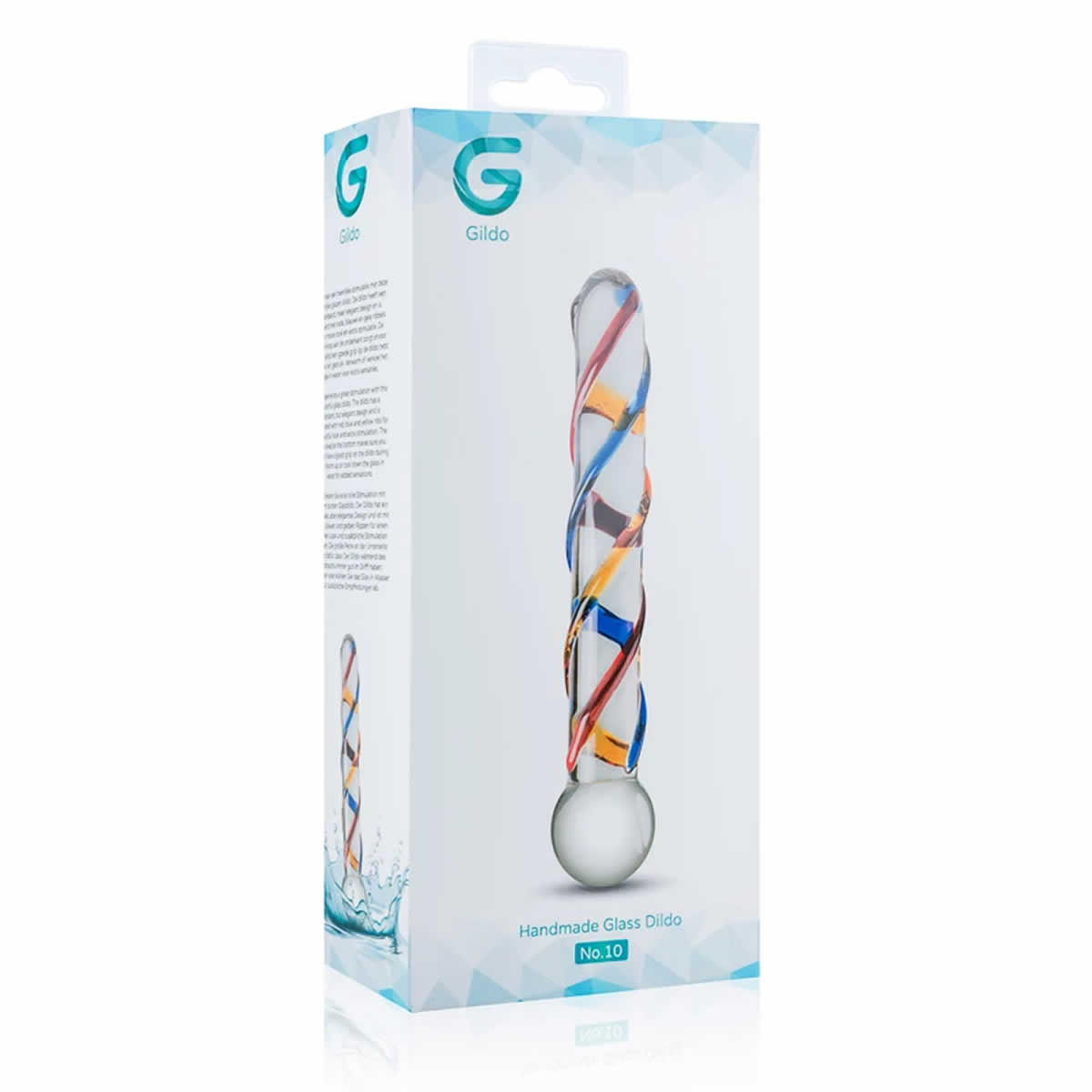 Lolita-Lifestyle-Gildo-Rainbow-Glass-dildo-10-18-cm-3 Steklen dildo No.10 Gildo
