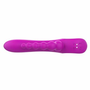 Lolita-Lifestyle-High-frequency-triple-vibrator-pink-3 G-spot in klitoris vibrator z analnimi kroglicami