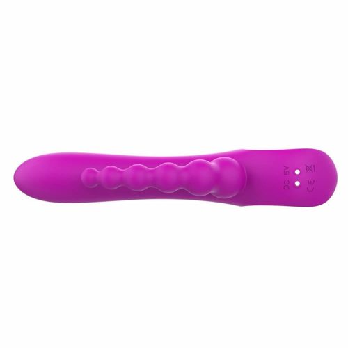Lolita-Lifestyle-High-frequency-triple-vibrator-pink-3 G-spot in klitoris vibrator z analnimi kroglicami