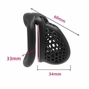 Lolita-Lifestyle-Honeycomb-medium-cock-cage-3 Mini mrežasta kletka za penis Honeycomb M