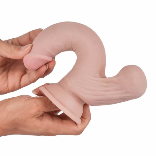 Lolita-Lifestyle-Knight-Triple-densitydildo-8.5-inch-2 Knight 3D Triple Density 8.5 dildo swinging balls