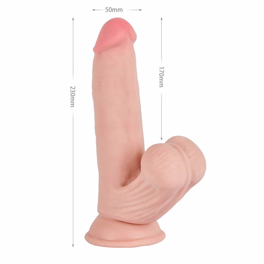 Lolita-Lifestyle-Knight-Triple-densitydildo-9-inch-4 Knight 3D Triple Density Swing 9 dildo