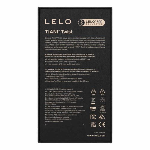 Lolita-Lifestyle-Lelo-Tiani-Twist-pink-6 Zadnja stran embalaže Lelo Tiani Twist