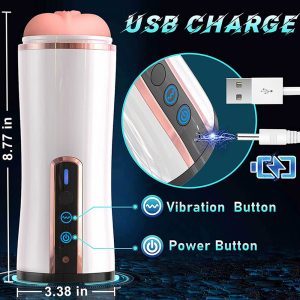 Polnjenje Vibracijski masturbator Luxe pocket pussy