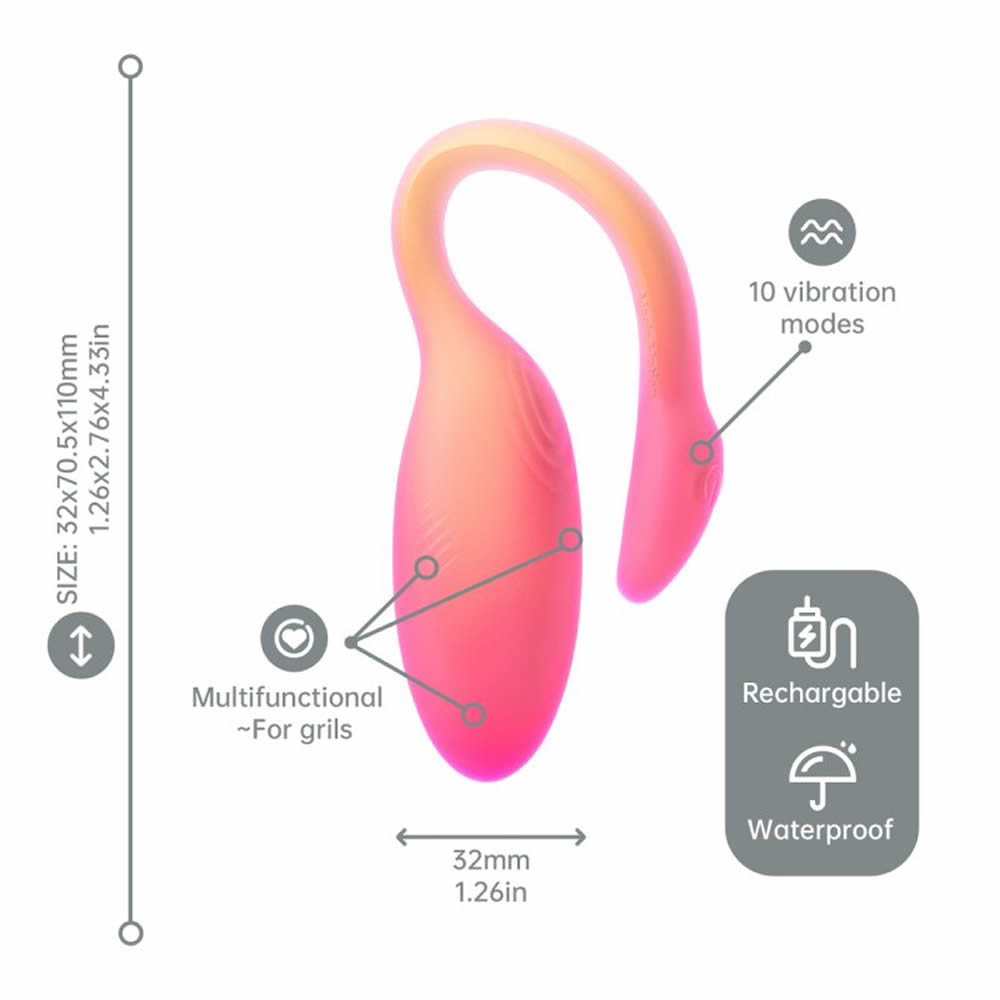 Lolita-Lifestyle-Magic-Motion-Flamingo-Max-app-vibrating-egg-orange-2 Magic Motion Flamingo Max & Kegel trainer