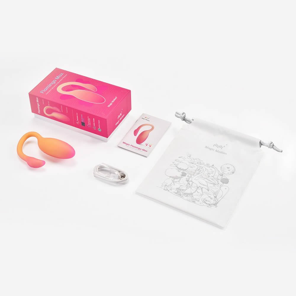 Lolita-Lifestyle-Magic-Motion-Flamingo-Max-app-vibrating-egg-orange-5 Vsebina embalaže Magic Motion Flamingo Max & Kegel trainer