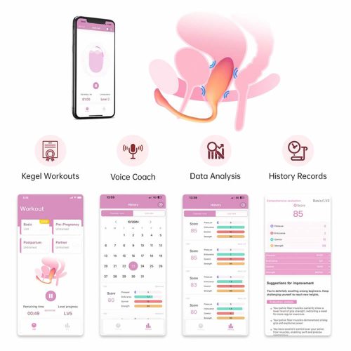 Lolita-Lifestyle-Magic-Motion-Flamingo-Max-app-vibrating-egg-orange-7 Kegleve vaje Magic Motion Flamingo Max & Kegel trainer