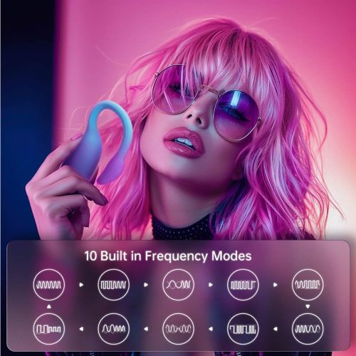 Magic Motion Flamingo Max App vibracijski jajček vijoličen
