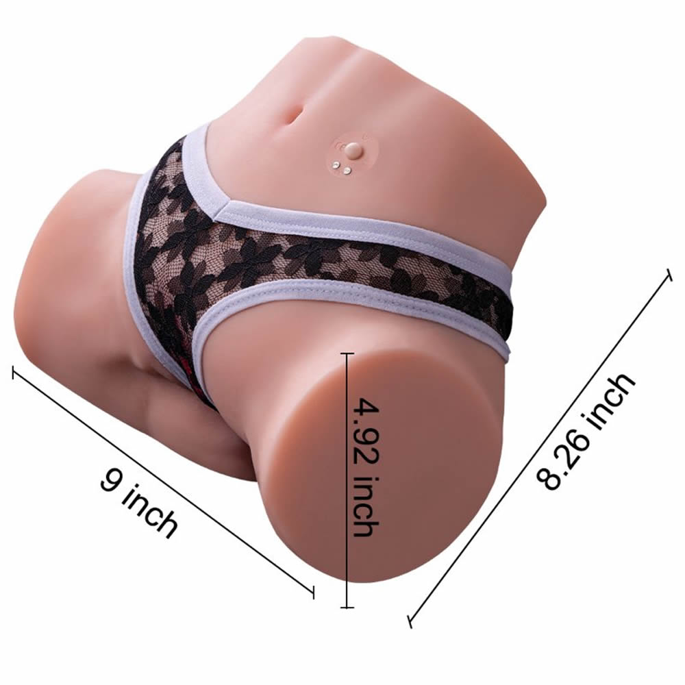 Lolita-Lifestyle-Tracy-lifelike-vibrating-ass-masturbator-torso-vagina-Xise-2 Dimenzije Realističen vibracijski vagina masturbator Tracy