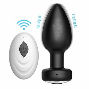 Lolita-Lifestyle-Wireless-butt-plug-with-diamond-remote-control-1 Analni vibrator z diamantom in daljincem