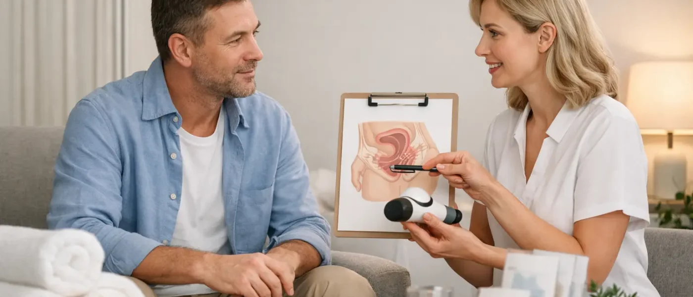 Kako uporabljati masažer prostate brez nelagodja