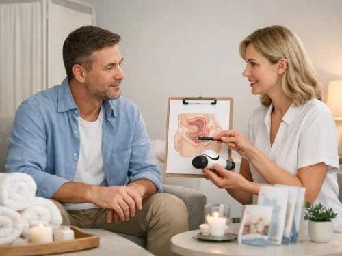 Kako uporabljati masažer prostate brez nelagodja