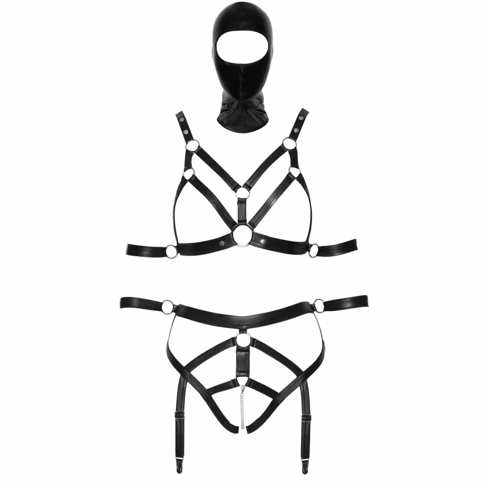 Lolita-LifeStyle-Bad-Kitty-harness-set-z-masko-3 Harness bikini set z masko Bad Kitty