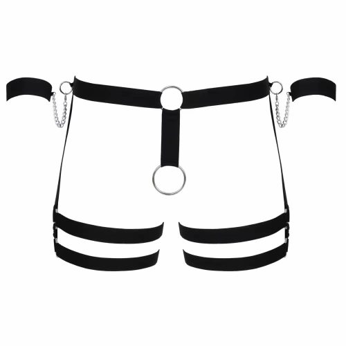 Lolita-LifeStyle-Svenjoyment-men-harness-slip-with-handcuffs-4 Moške Harness hlačke z lisicami Svenjoyment