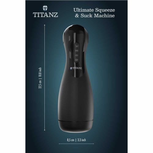 dIMENZIJE ZA Titanz Ultimate Squeeze and Suck Machine