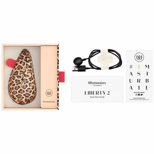 Kaj je v škatli - Womanizer Liberty 2 leopard Special edition