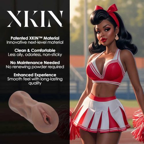 Lastnosti izdelka XKIN Pinup Dolls Cheerleader Cutie Cherry Splitz masturbator