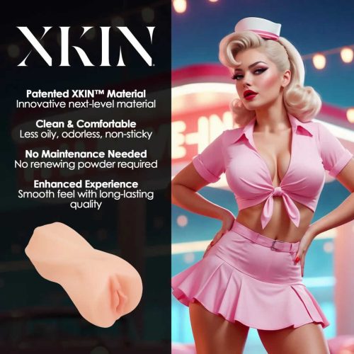 Iz česa je narejen XKIN Pinup Dolls Carhop Cutie Darla Smashburger masturbator
