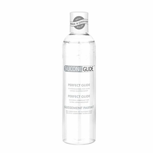 Waterglide Siliconeglide Perfect Glide 250 ml je dolgotrajen silikonski lubrikant za gladko drsenje in intenzivno vlaženje. S svilnato, nelepljivo teksturo.
