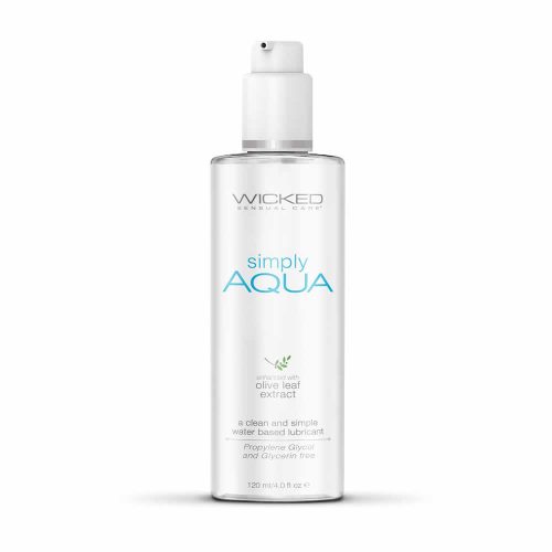 Wicked Simply Aqua lubrikant 120 ml