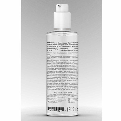 Wicked Simply Aqua lubrikant 120 ml