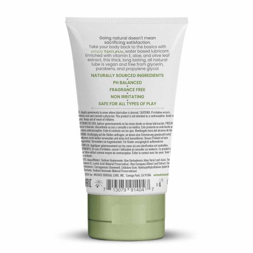 Wicked Simply All natural lubrikant 120 ml