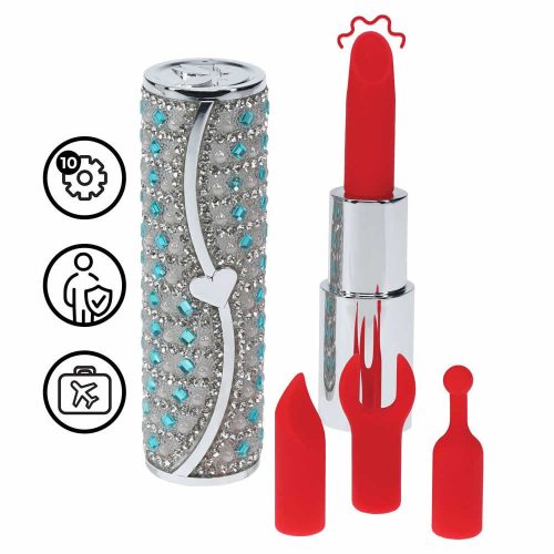 Loveline Glamour Tiffany vibrator šminka moder